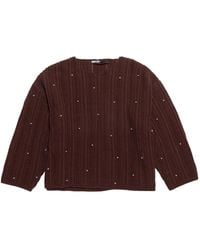 Bimba Y Lola - Maglione Con Decorazione - Lyst