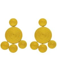 Simon Miller - Deco Circle Earrings - Lyst