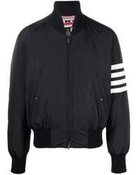 Thom Browne - Gestreept Bomberjack - Lyst