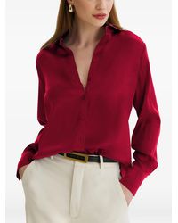 Framboise - Fremont Silk Shirt - Lyst