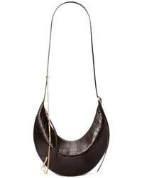 Tory Burch - Pierced Umhängetasche Mit Kroko-Effekt - Lyst