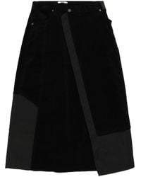 Izzue - Logo-Patch Skirt - Lyst