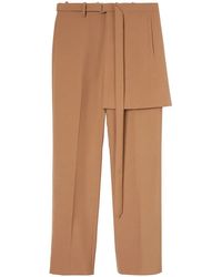 Off-White c/o Virgil Abloh - Apron-Detail Tailored Trousers - Lyst