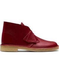 Clarks - Desert Boots Met Veters - Lyst
