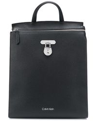 Calvin Klein Rucksack mit Schloss - Schwarz