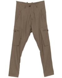 Masnada - Asymmetric-Fastening Cargo Pants - Lyst