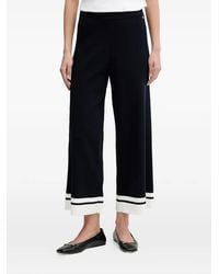 Joseph Ribkoff - Striped Cropped Trousers - Lyst