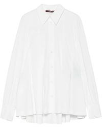 High - Pleated Long-Sleeve Shirt - Lyst