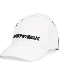 ARMANI EXCHANGE - Embroidered-Logo Baseball Cap - Lyst