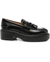Miu Miu - Leather Loafers - Lyst