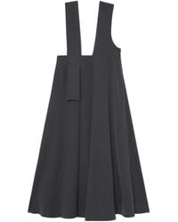 Enfold - Robe Mi-Longue À Design Plissé - Lyst