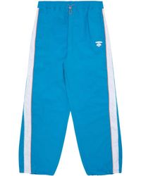Aape By A Bathing Ape - Milo-Embroidered Wide-Leg Trousers - Lyst
