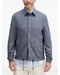 Sisley - Button-Fastening Jacket - Lyst