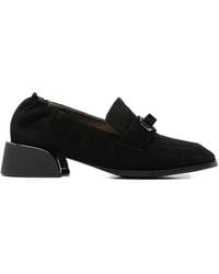 Linda Baumann - Buckle-Detail Block-Heel Loafers - Lyst