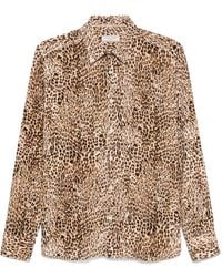 Tintoria Mattei 954 - Camicia Leopardata - Lyst