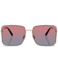 COACH - Square-Frame Sunglasses - Lyst