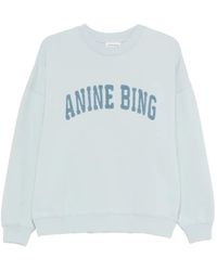 Anine Bing - Miles Sweatshirt Pale - Lyst