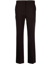 Theory - Treeca Slim-cut Flannel Trousers - Lyst