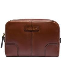 The Bridge - Vespucci Leather Zip-Around Clutch Bag - Lyst