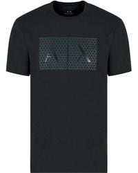 ARMANI EXCHANGE - T-Shirt Met Logoprint - Lyst
