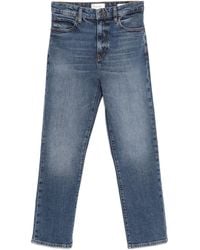 FRAME - The Ruler Cropped Jeans - Lyst