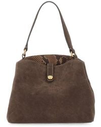 Gianni Chiarini - Fiona Suede Tote Bag - Lyst