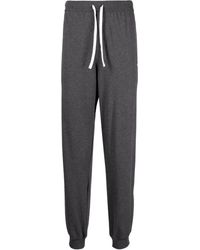 BOSS - Logo-Embroidered Jersey Track Pants - Lyst