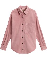Woolrich - Ribfluwelen Overhemd - Lyst