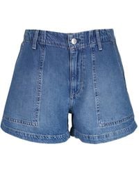 AG Jeans - Patch-Pocket Shorts - Lyst