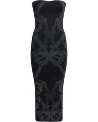 Etro - X Wolford Midikleid Aus Metallic-Jacquard - Lyst
