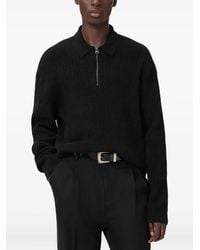 AllSaints - Wren Frayed-Edge Single-Breasted Blazer - Lyst