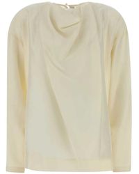 Carven - Silk Blouse - Lyst