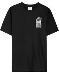 CASABLANCA - T-Shirt mit Logo-Print - Lyst