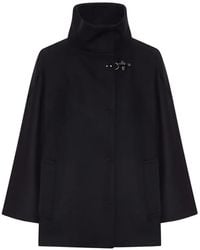 Fay - Lobster-Clasp Wool Coat - Lyst