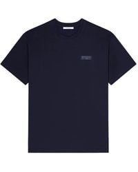 Givenchy - T-Shirt Mit Logo-Patch - Lyst