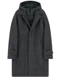 BOGGI - Single-Breasted Coat - Lyst