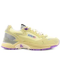 Autry - Hyperway Panelled Low-Top Sneakers - Lyst