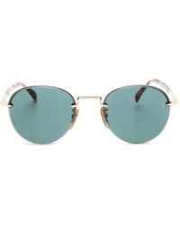 David Beckham - Db1173S Round-Frame Sunglasses - Lyst