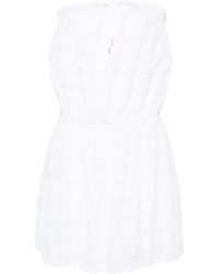 Melissa Odabash - Robe courte Colette à broderie anglaise - Lyst