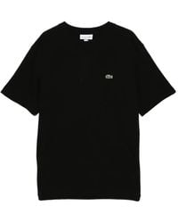 Lacoste - T-Shirt À Logo Brodé - Lyst