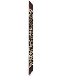 Dolce & Gabbana - Leo-Print Silk Twill Bandeau - Lyst