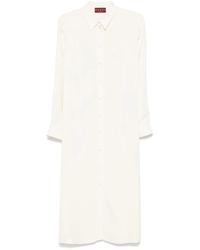 Gucci - Maxi-Jurk Met Ceintuur - Lyst