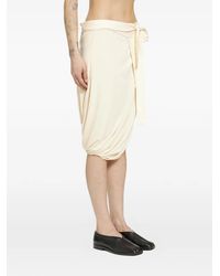 Lemaire - Wrap Asymmetric Skirt - Lyst
