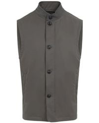 ZEGNA - Technical Shell Sleeveless Vest - Lyst