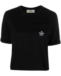 Fendi - ロゴ Tシャツ - Lyst