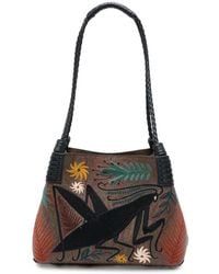 Etro - Borsa A Spalla Con Stampa Paisley - Lyst