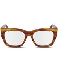 Victoria Beckham - Occhiali A Righe - Lyst