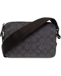 COACH - レザーメッセンジャーバッグ - Lyst