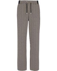 Balmain monogram-print Track Pants - Farfetch