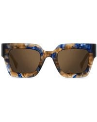 Carolina Herrera - Her Square Sunglasses - Lyst